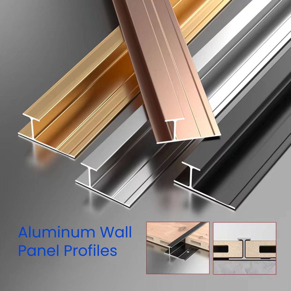 H Shape & J Shape Profile Aluminum